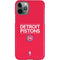 NBA Detroit Pistons Standard - Red iPhone 11 Pro Lite Case