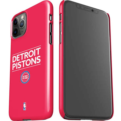 NBA Detroit Pistons Standard - Red iPhone 11 Pro Lite Case