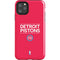 NBA Detroit Pistons Standard - Red iPhone 11 Pro Max Impact Case