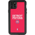 NBA Detroit Pistons Standard - Red iPhone 11 Pro Max Waterproof Case