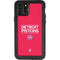 NBA Detroit Pistons Standard - Red iPhone 11 Pro Waterproof Case