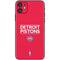 NBA Detroit Pistons Standard - Red iPhone 11 Skin
