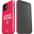 NBA Detroit Pistons Standard - Red iPhone 12 Mini Impact Case