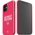 NBA Detroit Pistons Standard - Red iPhone 12 Mini Lite Case