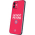NBA Detroit Pistons Standard - Red iPhone 12 Mini Skin