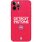 NBA Detroit Pistons Standard - Red iPhone 12 Pro Max Skin