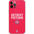 NBA Detroit Pistons Standard - Red iPhone 12 Pro Max Skin