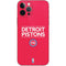 NBA Detroit Pistons Standard - Red iPhone 12 Pro Skin