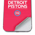 NBA Detroit Pistons Standard - Red iPhone 12 Pro Skin