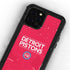 NBA Detroit Pistons Standard - Red iPhone 12 Pro Waterproof Case