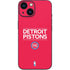 NBA Detroit Pistons Standard - Red iPhone 13 Mini Skin
