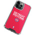 NBA Detroit Pistons Standard - Red iPhone 13 Pro Max Clear Case