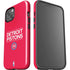 NBA Detroit Pistons Standard - Red iPhone 14 Impact Case