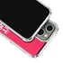 NBA Detroit Pistons Standard - Red iPhone 15 Pro Clear Case