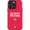 NBA Detroit Pistons Standard - Red iPhone 14 Pro Impact Case