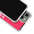 NBA Detroit Pistons Standard - Red iPhone 14 Pro Max Clear Case