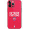 NBA Detroit Pistons Standard - Red iPhone 14 Pro Max Skin
