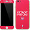 NBA Detroit Pistons Standard - Red iPhone 6/6s Skin