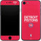 NBA Detroit Pistons Standard - Red iPhone 8 Skin