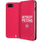 NBA Detroit Pistons Standard - Red iPhone SE (2nd & 3rd Gen) Folio Case