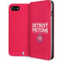 NBA Detroit Pistons Standard - Red iPhone SE (2nd & 3rd Gen) Folio Case