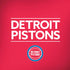 NBA Detroit Pistons Standard - Red iPhone X Pro Case