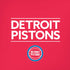 NBA Detroit Pistons Standard - Red iPhone XR Pro Case