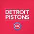 NBA Detroit Pistons Standard - Red iPhone XR Skin