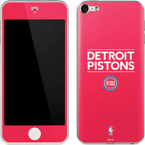 NBA Detroit Pistons Standard - Red Apple iPod Skin