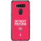 NBA Detroit Pistons Standard - Red LG K51/Q51 Clear Case