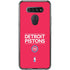 NBA Detroit Pistons Standard - Red LG K51/Q51 Clear Case