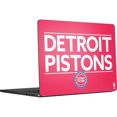 NBA Detroit Pistons Standard - Red MacBook Air 15 in (2023) Skin