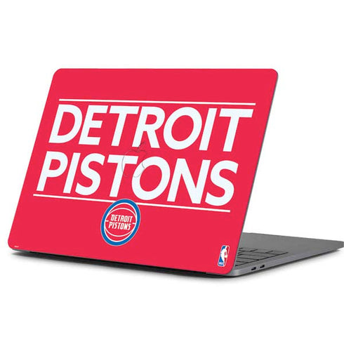 NBA Detroit Pistons Standard - Red Apple MacBook Pro 13-inch Skin