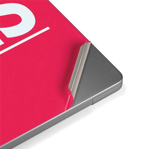 NBA Detroit Pistons Standard - Red MacBook Pro 14in (2021-24) Skin