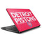 NBA Detroit Pistons Standard - Red HP Notebook Skin