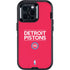 NBA Detroit Pistons Standard - Red Otterbox Defender iPhone Skin