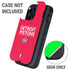 NBA Detroit Pistons Standard - Red Otterbox Defender iPhone Skin