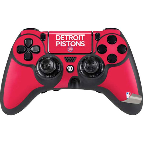 NBA Detroit Pistons Standard - Red PS4/PC SCUF Impact Controller Skin