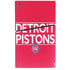 NBA Detroit Pistons Standard - Red PS5 Slim Disk Console Skin