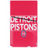 NBA Detroit Pistons Standard - Red PS5 Slim Disk Console Skin