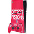 NBA Detroit Pistons Standard - Red PS5 Slim Digital Edition Bundle Skin