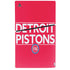 NBA Detroit Pistons Standard - Red PS5 Slim Digital Edition Console Skin
