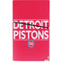 NBA Detroit Pistons Standard - Red PS5 Slim Digital Edition Console Skin