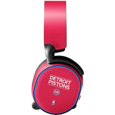 NBA Detroit Pistons Standard - Red SteelSeries Arctis 3 Skin
