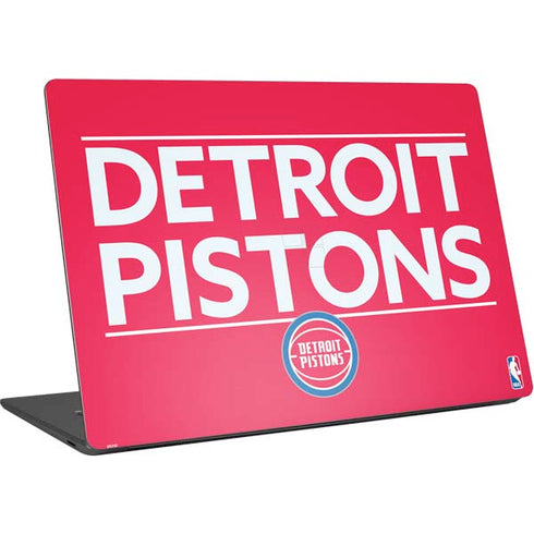NBA Detroit Pistons Standard - Red Surface Laptop 4 15in Skin