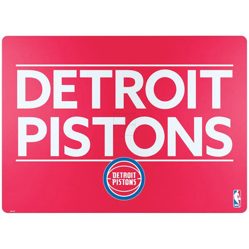 NBA Detroit Pistons Standard - Red Surface Laptop 4 15in Skin