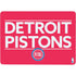 NBA Detroit Pistons Standard - Red Surface Laptop Studio Skin