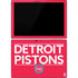 NBA Detroit Pistons Standard - Red Surface Pro 7 Skin