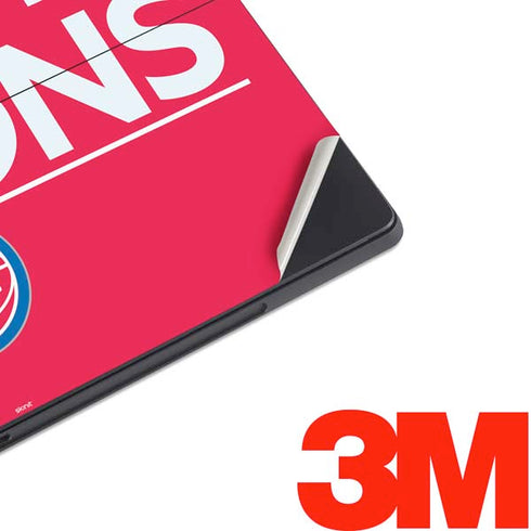 NBA Detroit Pistons Standard - Red Surface Pro 7 Skin