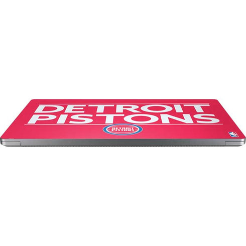 NBA Detroit Pistons Standard - Red Universal Laptop 15in (12.2 x 8.8in) Skin